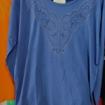 بلوز زنانه استین بلند سایز ۴۶ تا ۵۰