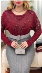 بلوز زنانه وارداتی فری سایز - تصویر 2