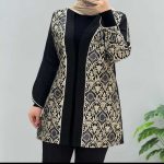 مانتو طرح سنتی در ۳ طرح