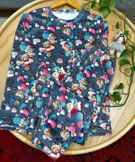 بلوز و شلوار مخمل سه بعدی زنانه - تصویر 3