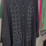 مانتو مجلسی کارشده قواره دار